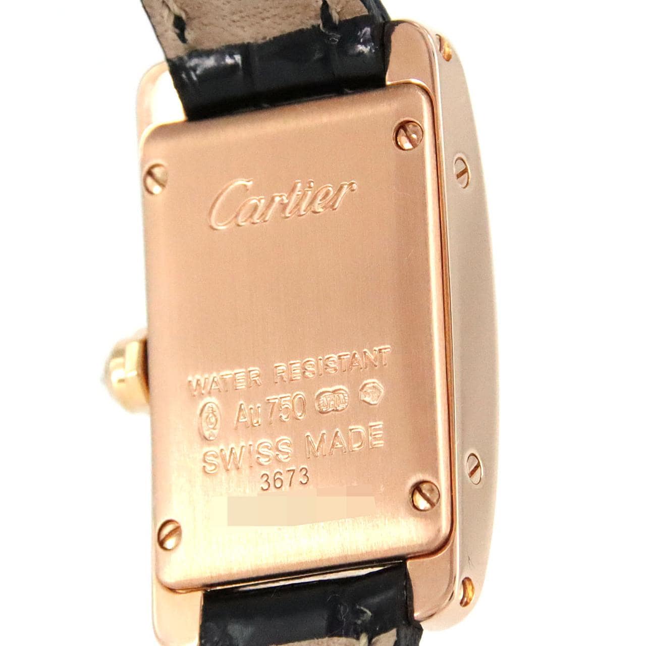 Cartier Mini Tank American PG/D WB710014 PG/RG Quartz