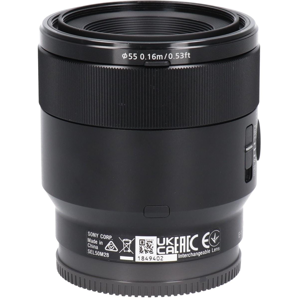 ＦＥ５０ｍｍ　Ｆ２．８ＭＡＣＲＯ（ＳＥＬ５０Ｍ２８）