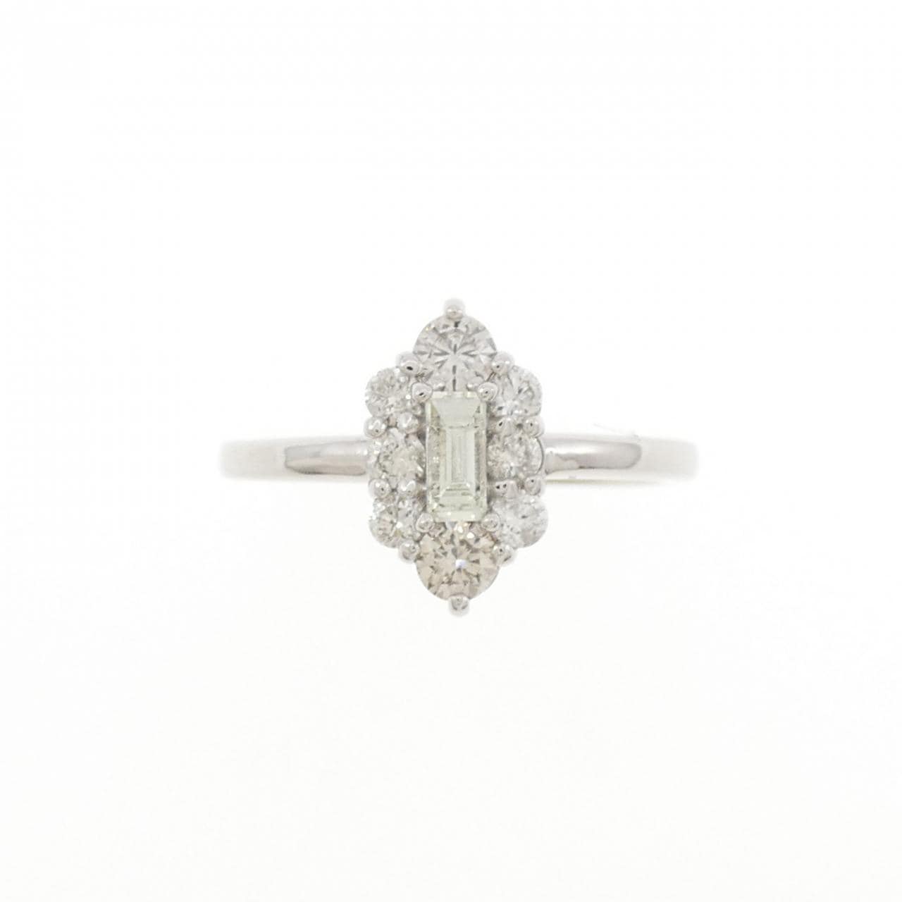 PT950 ダイヤモンド リング 0.51CT