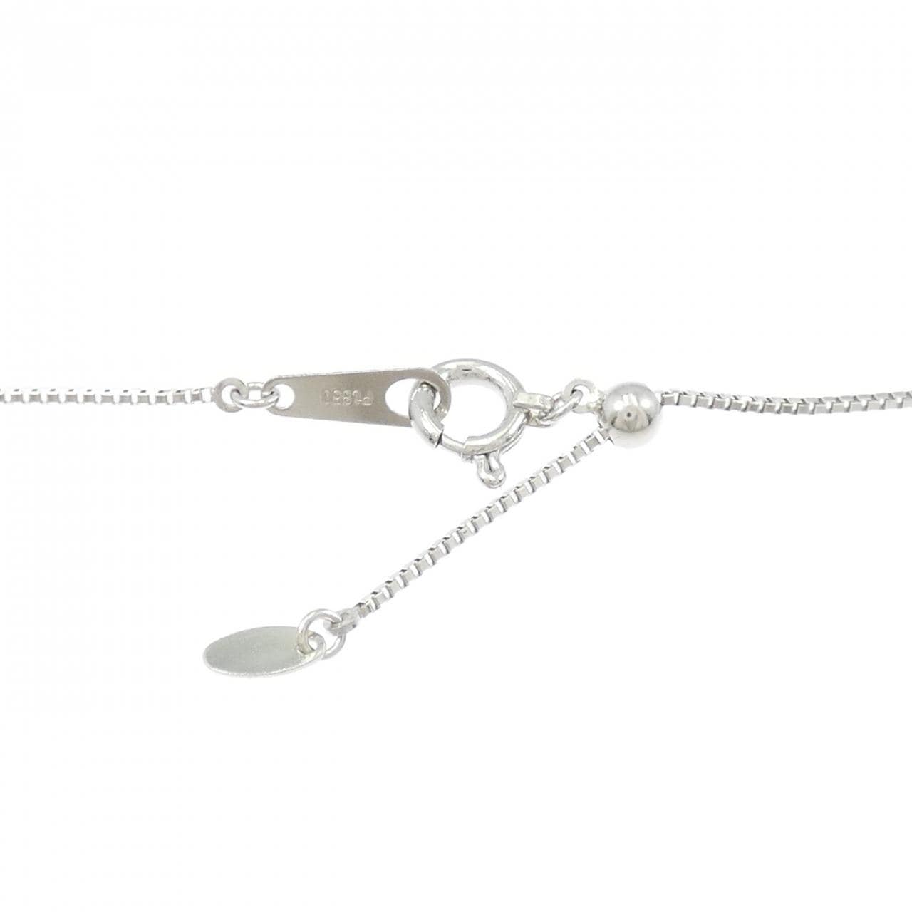 PT900/PT850 エメラルド ネックレス 0.536CT