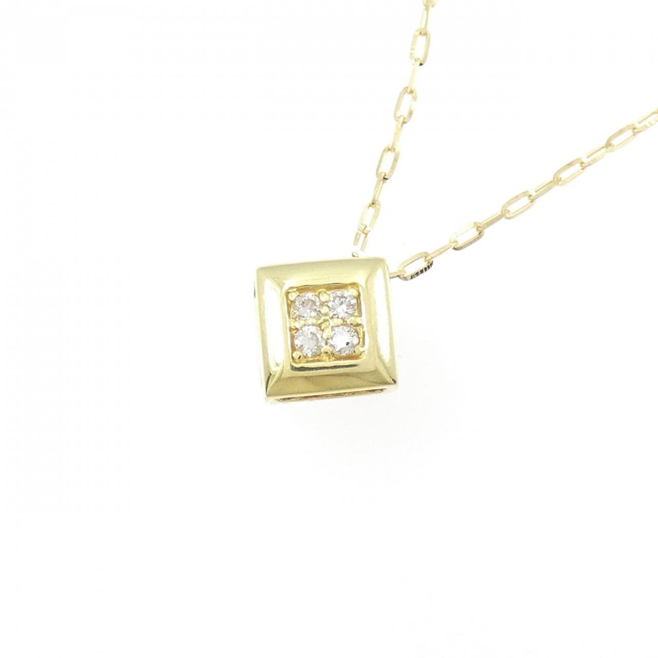 K18YG ガーネット ネックレス