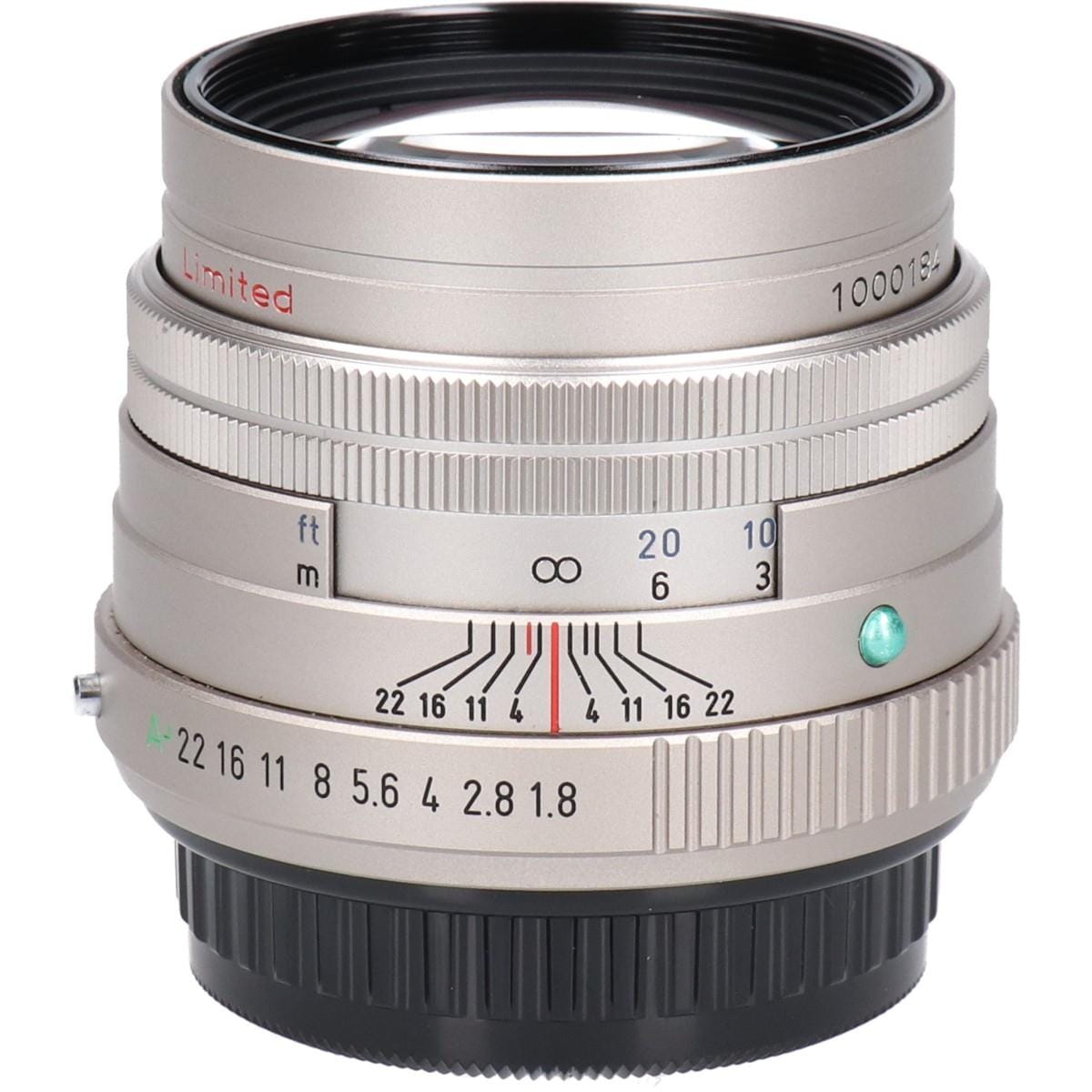 ＨＤ　ＦＡ７７ｍｍ　Ｆ１．８ＬＩＭＩＴＥＤ　ＳＩＬＶＥＲ