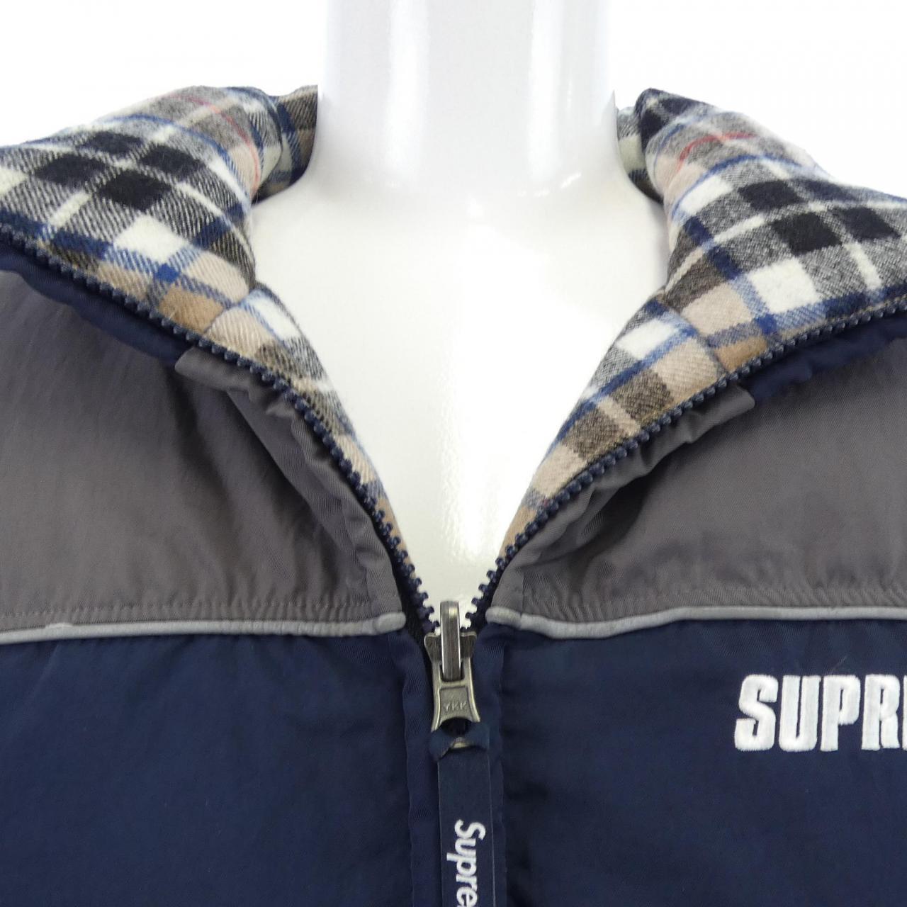 シュプリーム SUPREME LOCHCARRON REVERSIBL ダウンジャケット