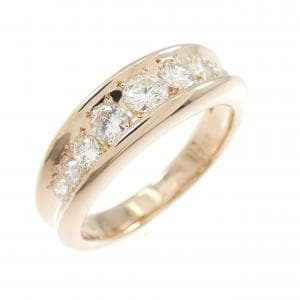 K18PG ダイヤモンド リング 0.50CT