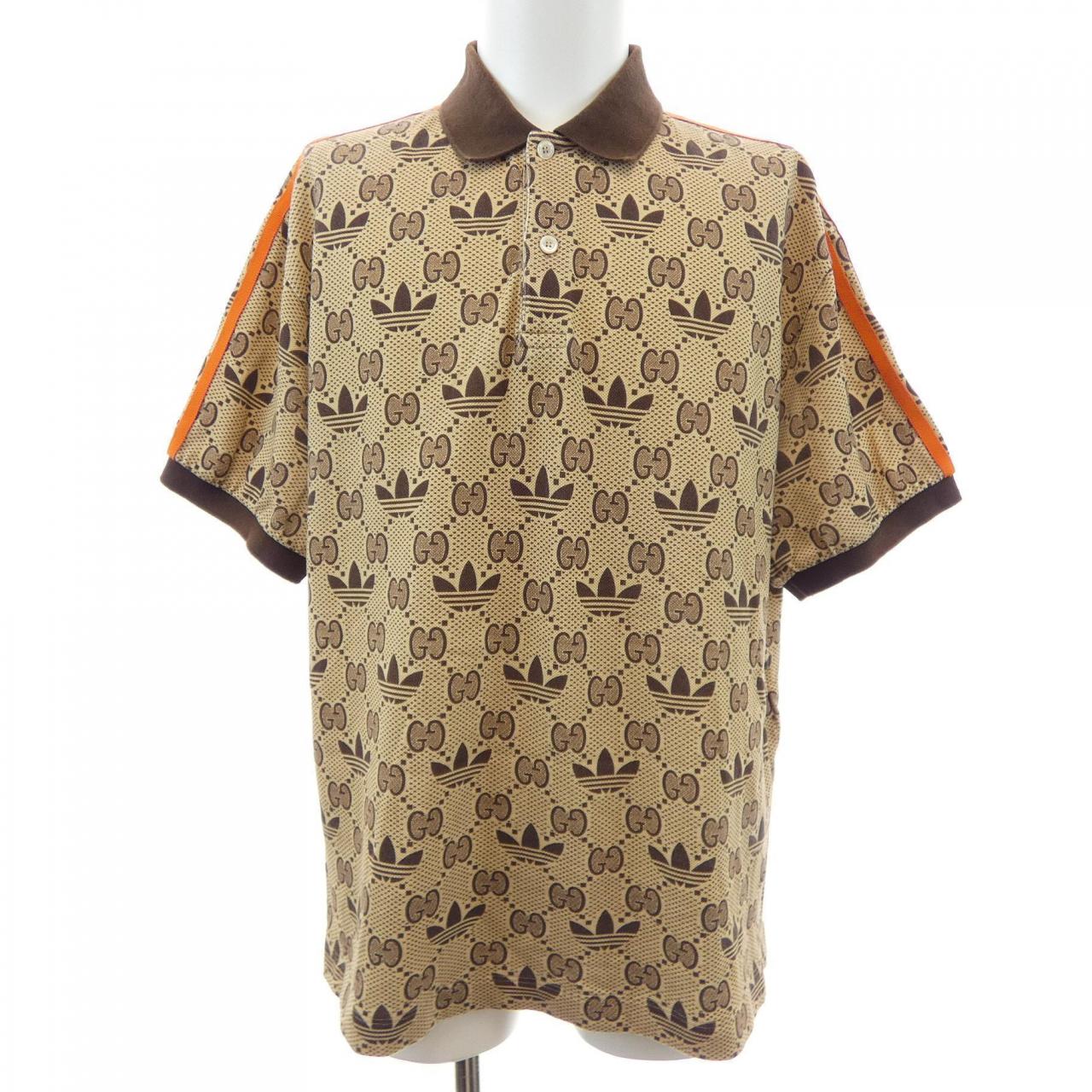 グッチ GUCCI ADIDAS 700497 XJE1M ポロシャツ