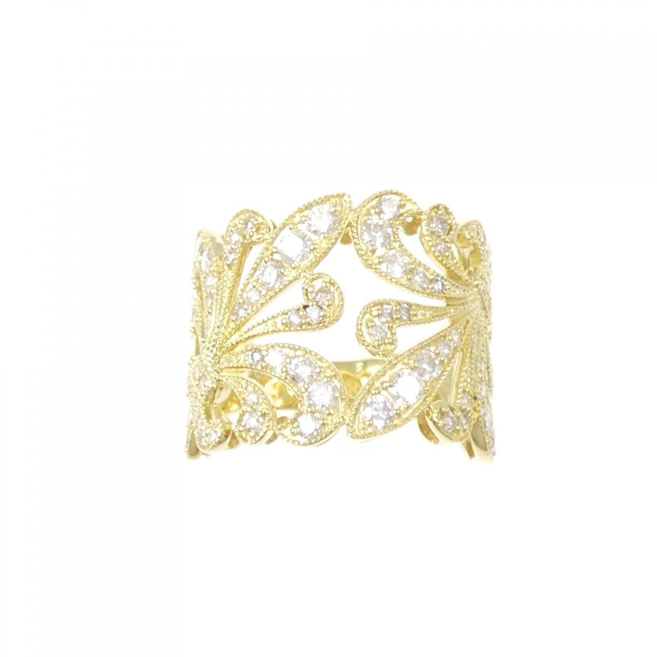 K18YG ダイヤモンド リング 1.00CT