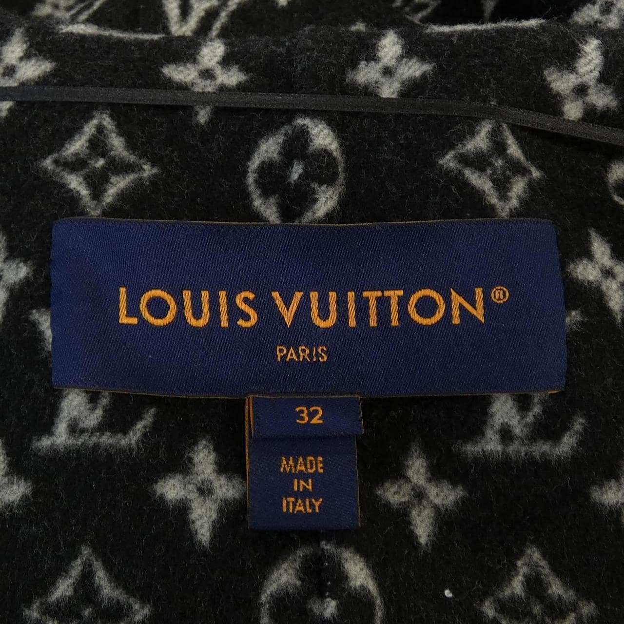ルイヴィトン LOUIS VUITTON ベルテッドショートラップピーコート FMCO06QWE コート
