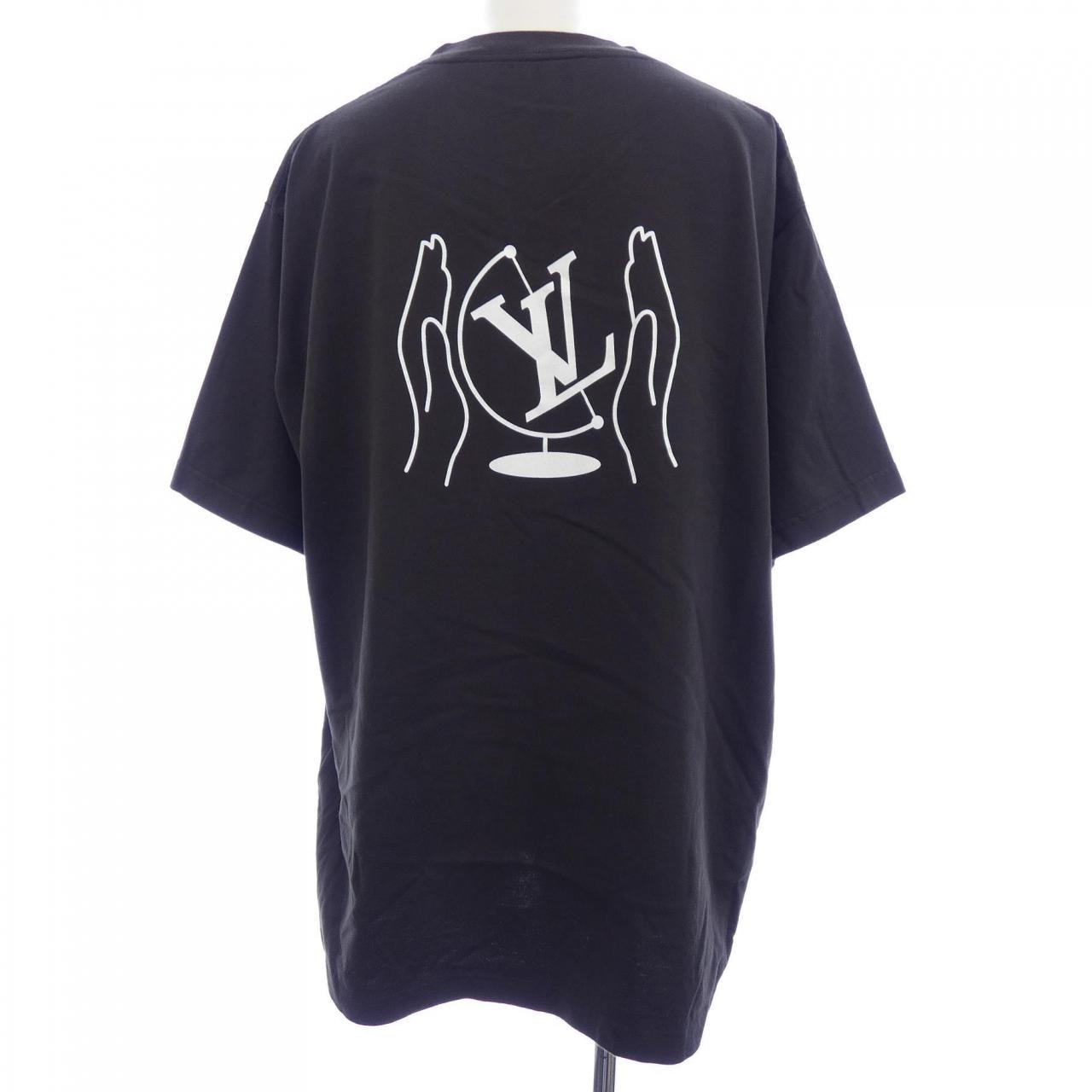 ルイヴィトン LOUIS VUITTON エンベリッシュド グラフィックコットンTシャツ HSY96WNPG Tシャツ