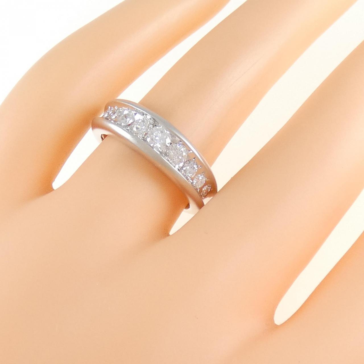 K18WG ダイヤモンド リング 0.50CT