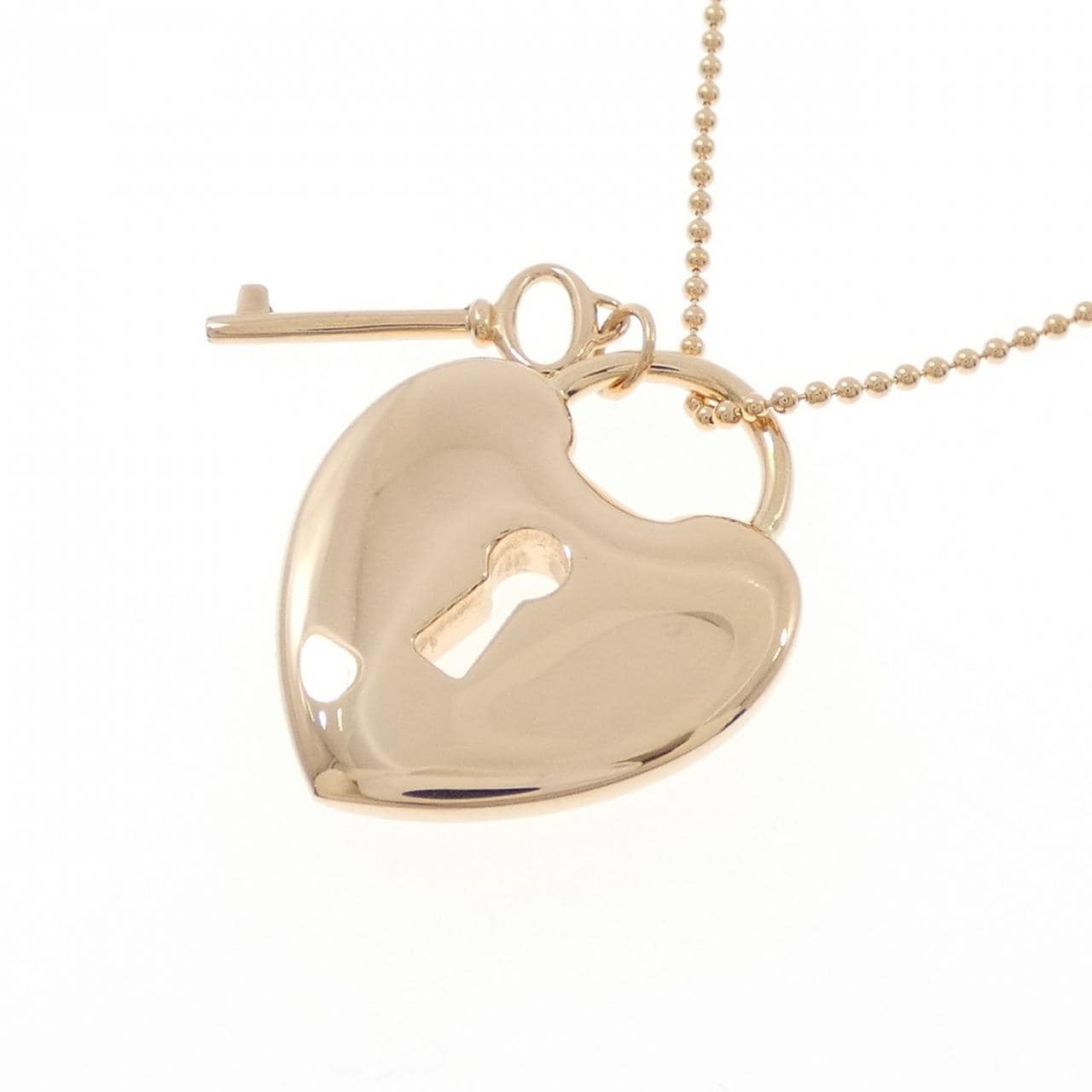 TIFFANY heart lock necklace