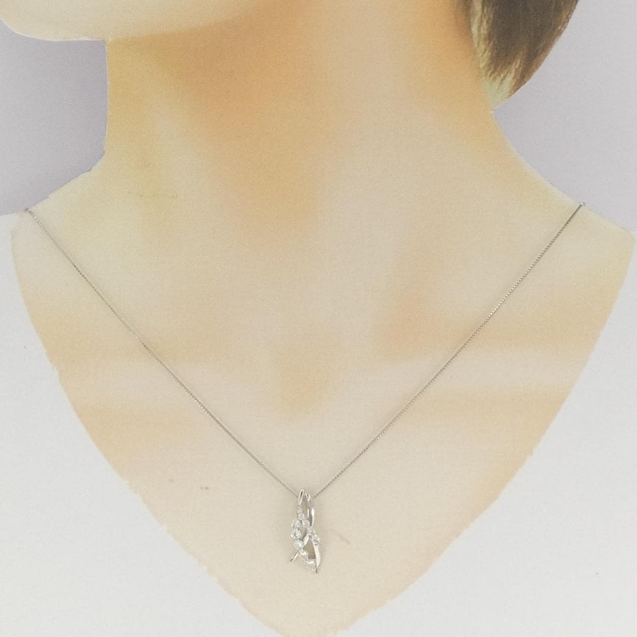 PT ダイヤモンド ネックレス 0.51CT