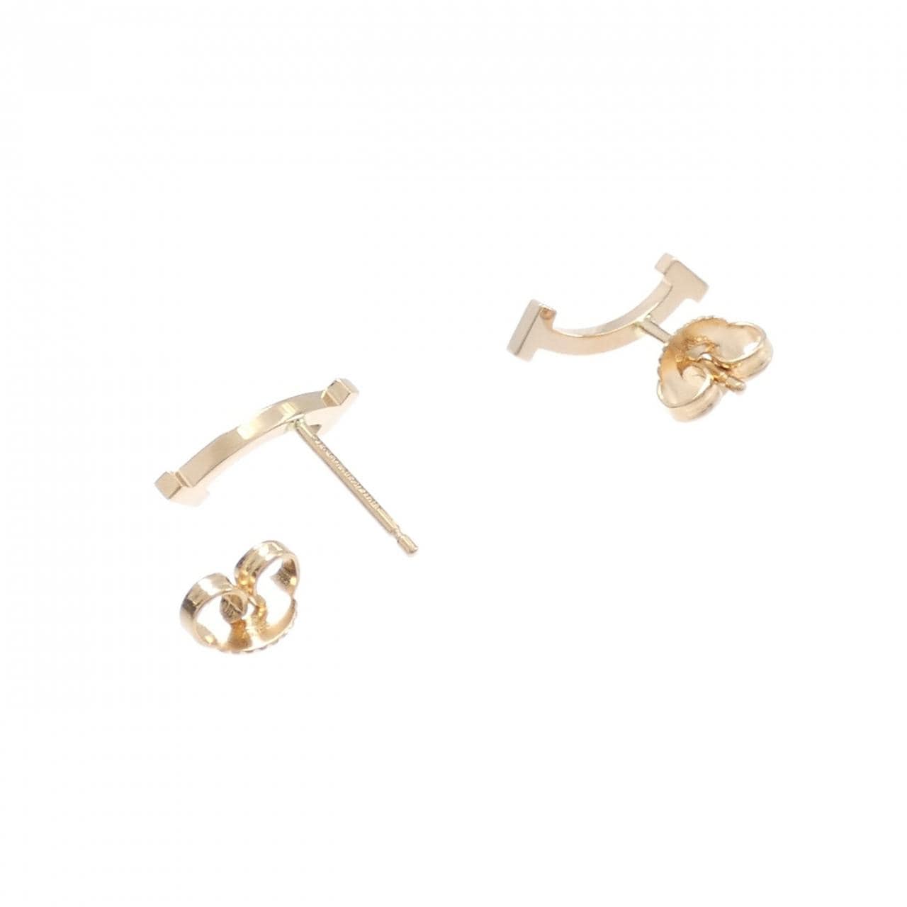 ティファニー Tスマイル ピアス