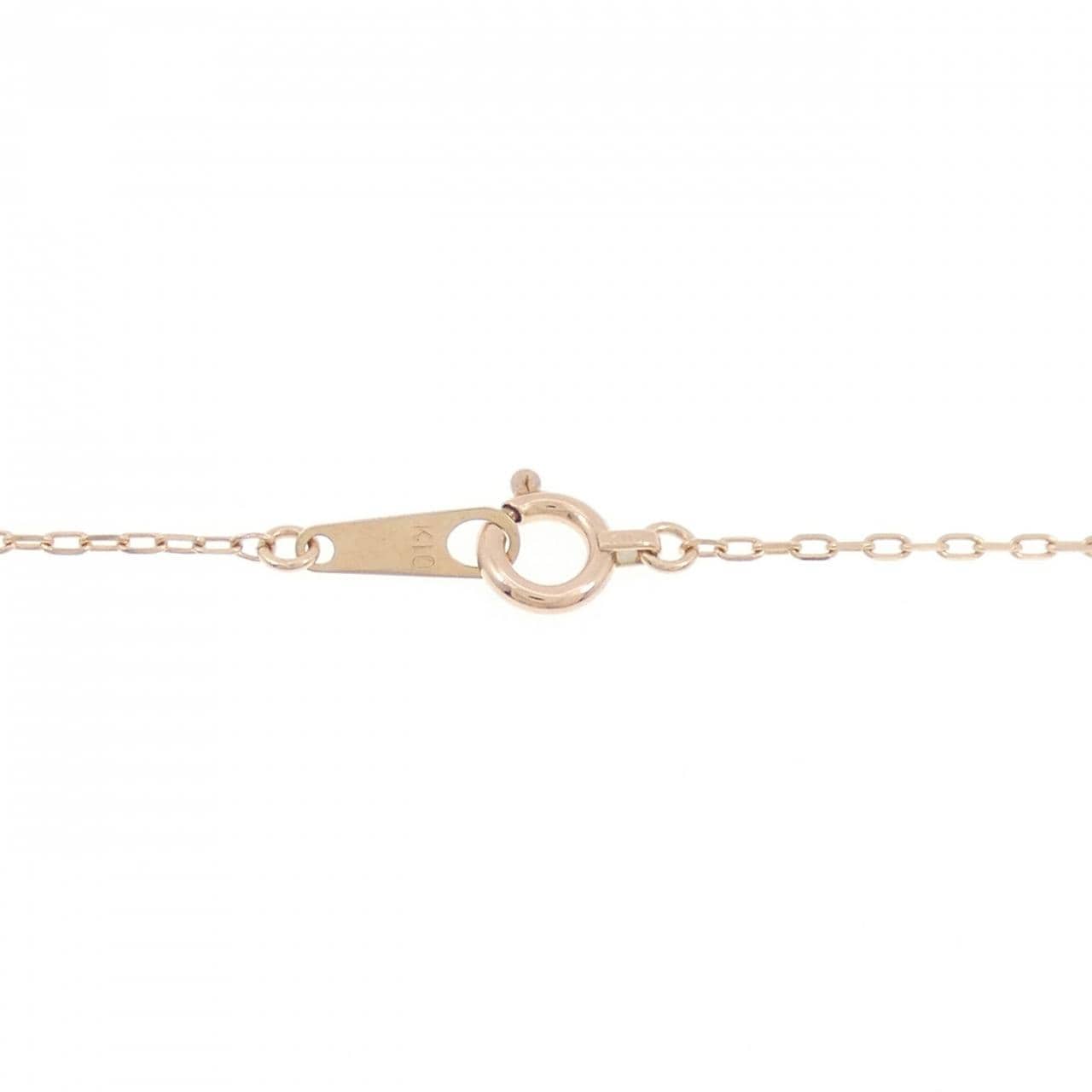 14KPG/K10PG イニシャルY ネックレス