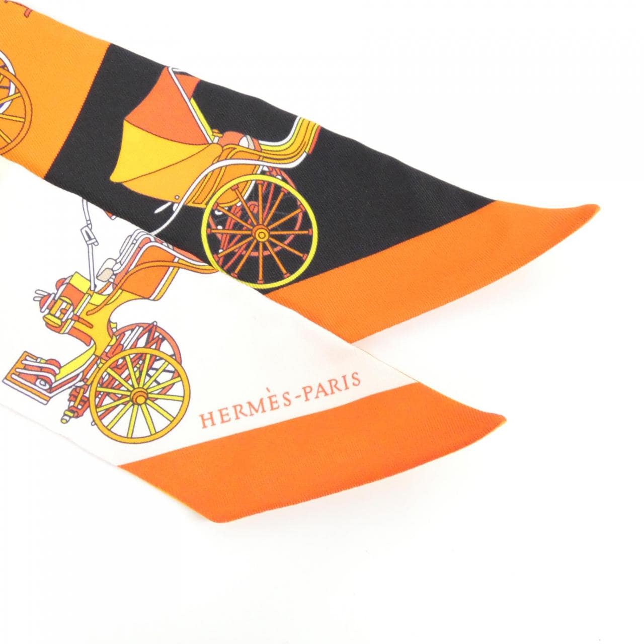 エルメス VOITURES EXQUISES ツイリー 063429S スカーフ