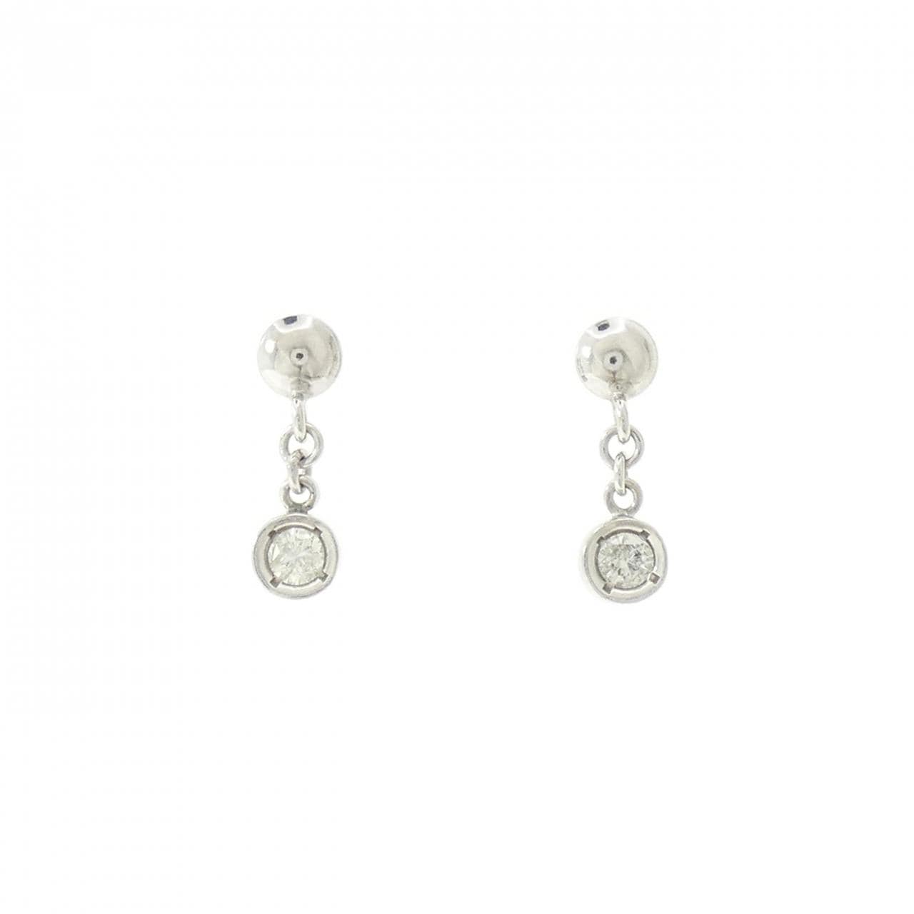 PT850/PT900 ダイヤモンド ピアス 0.14CT