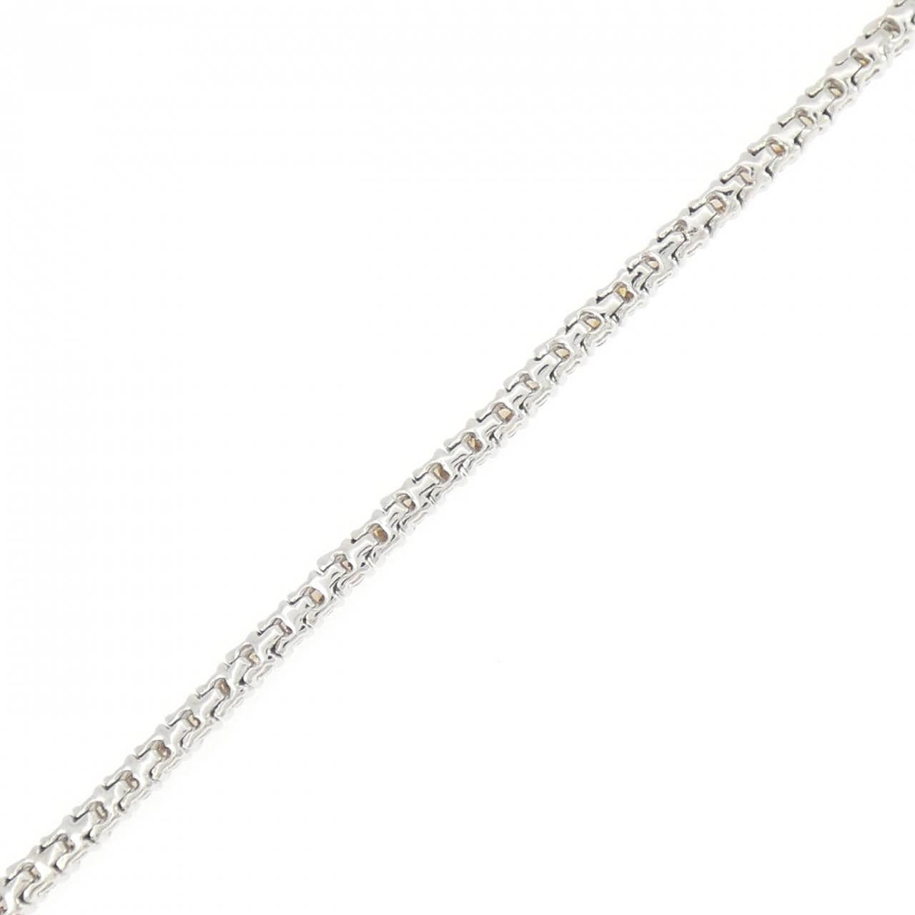 K18WG ダイヤモンド ブレスレット 1.34CT