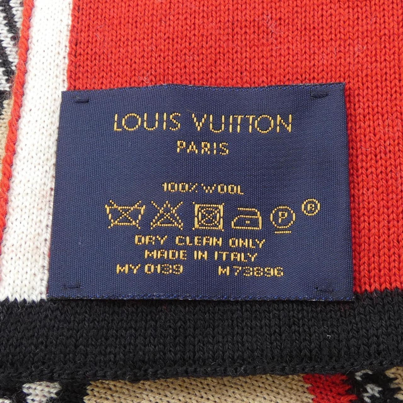 ルイヴィトン LOUIS VUITTON エシャルプ ジャイアント ポップ モノグラム M73896 MUFFLER