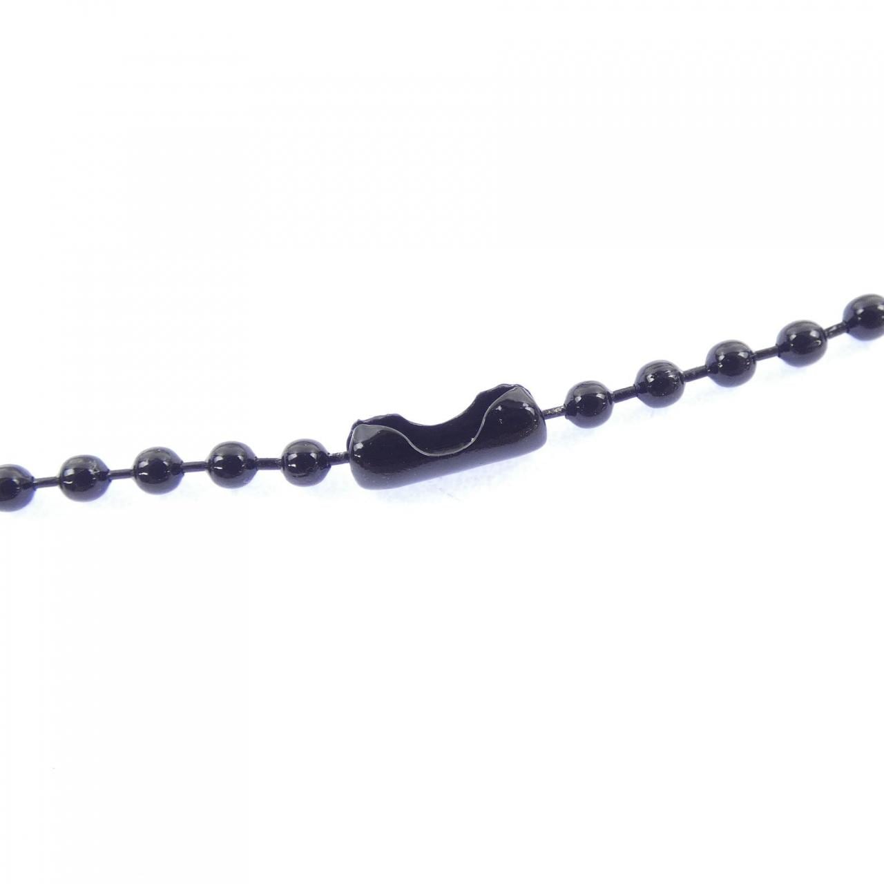 クロムハーツ CHROME HEARTS CH CRS SML PLSTC MATTE BLK GLR BALL CHAI 604175364AHXXXX445 ペンダント