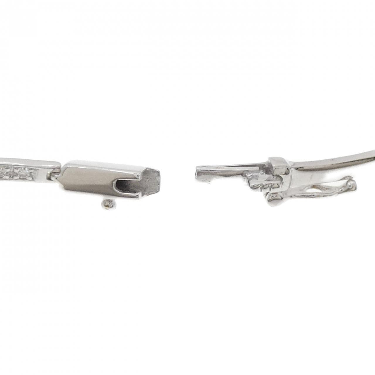 K18WG ダイヤモンド ブレスレット 0.35CT