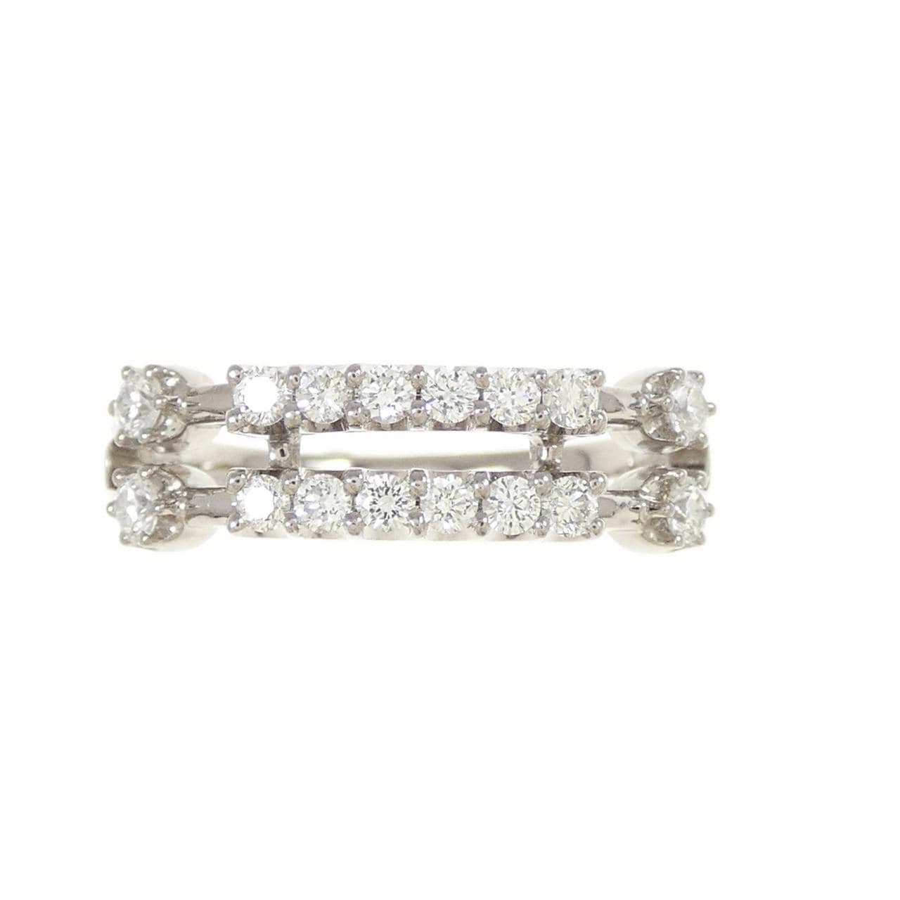LINE ダイヤモンド リング 0.35CT