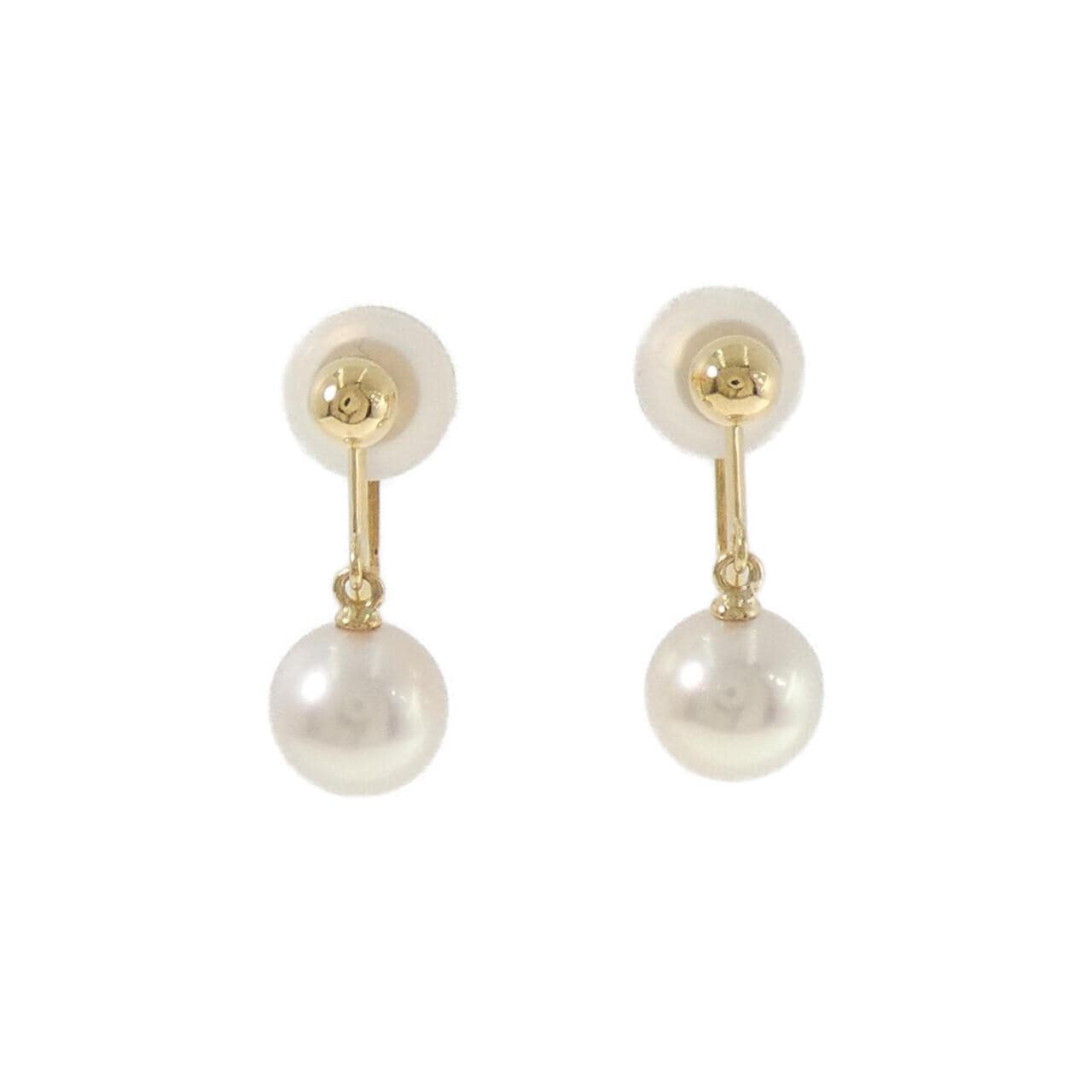 タサキ アコヤパール イヤリング 7.6mm