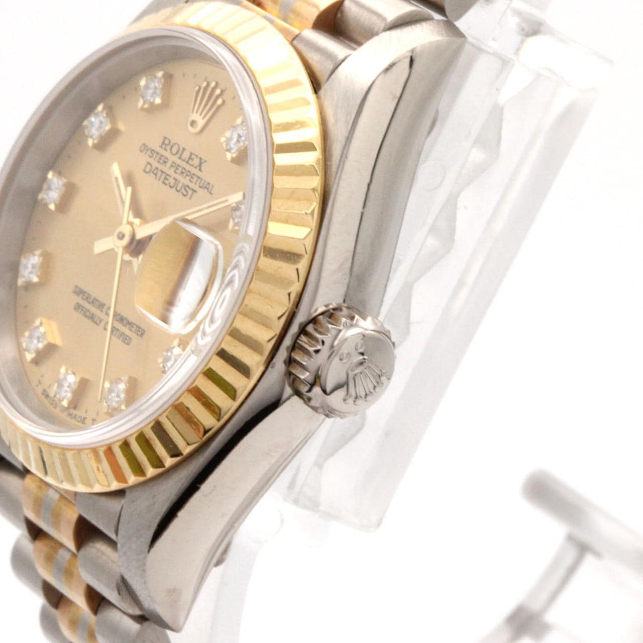 【ノーメンテナンス還元価格】ロレックス デイトジャスト 69179G BIC. WGxYG 自動巻