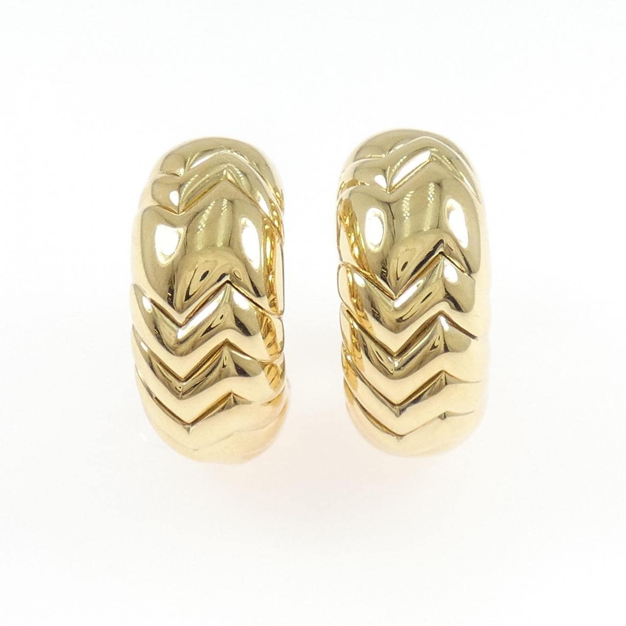 ブルガリ 750YG ピアス