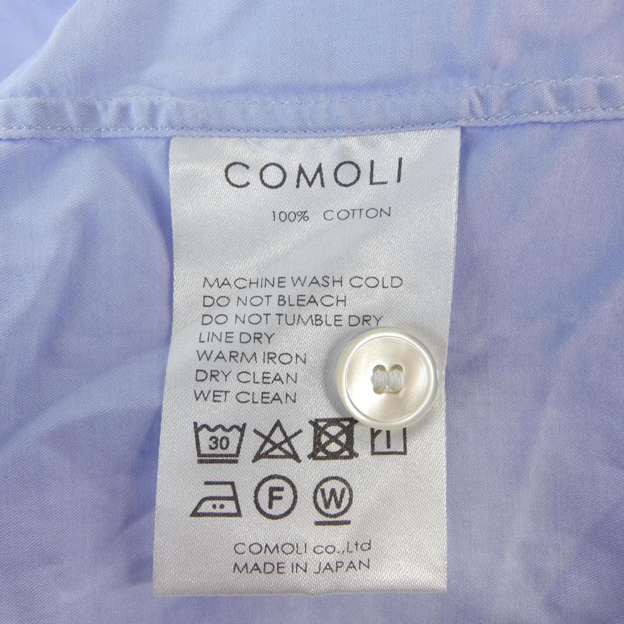 コモリ COMOLI W03-02003 シャツ