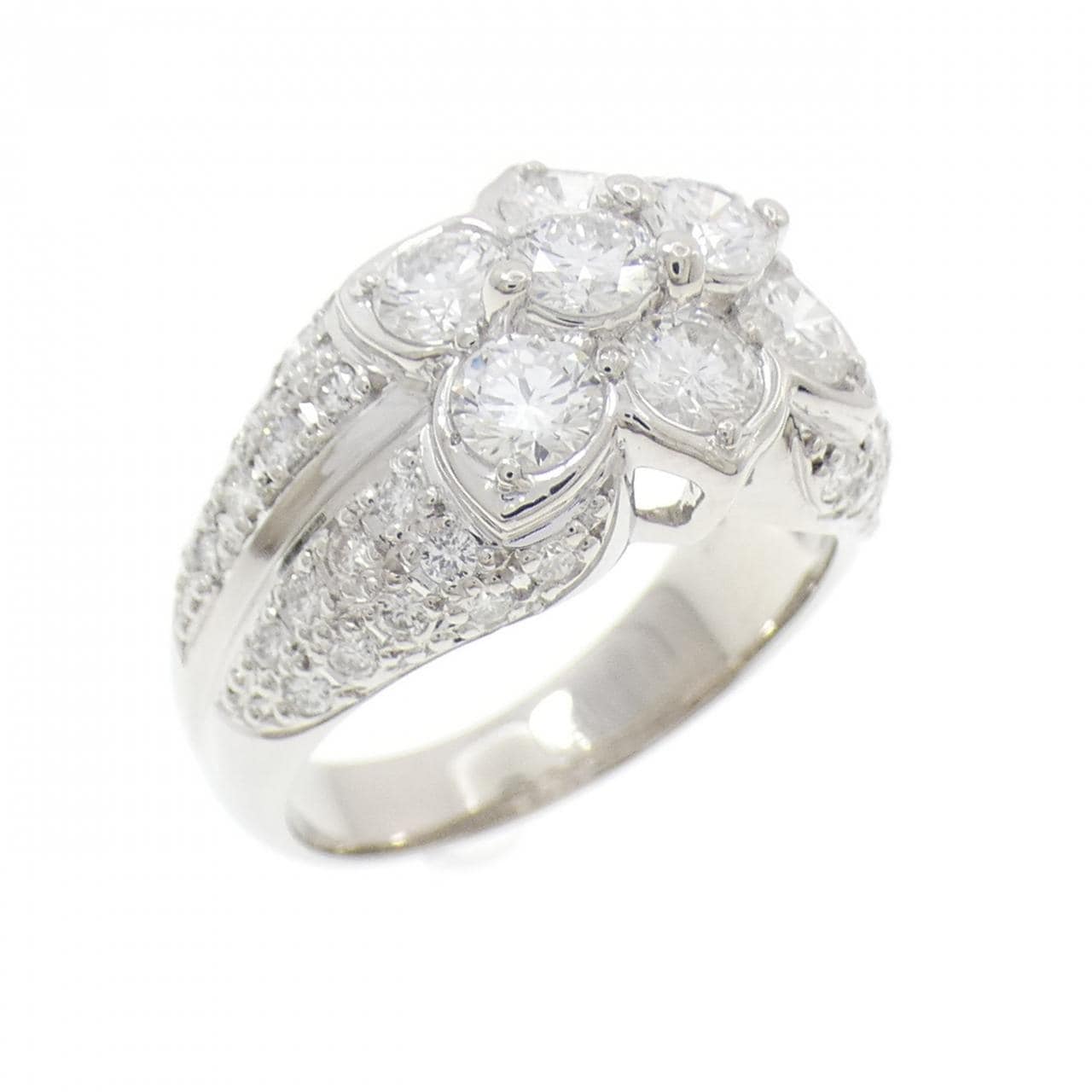 PT900 ダイヤモンド リング 2.00CT