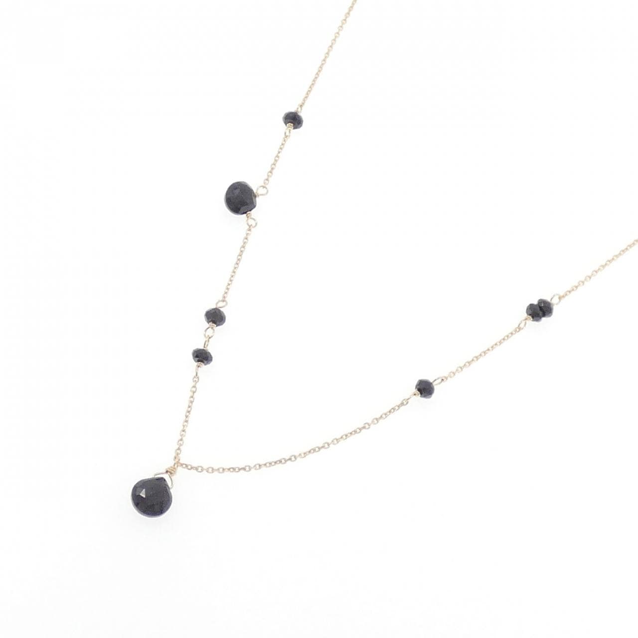 K10YG黑玛瑙项链