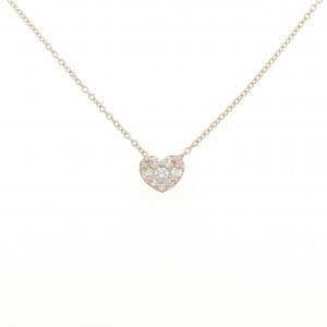 ポンテヴェキオ ハート ダイヤモンド ネックレス 0.25CT