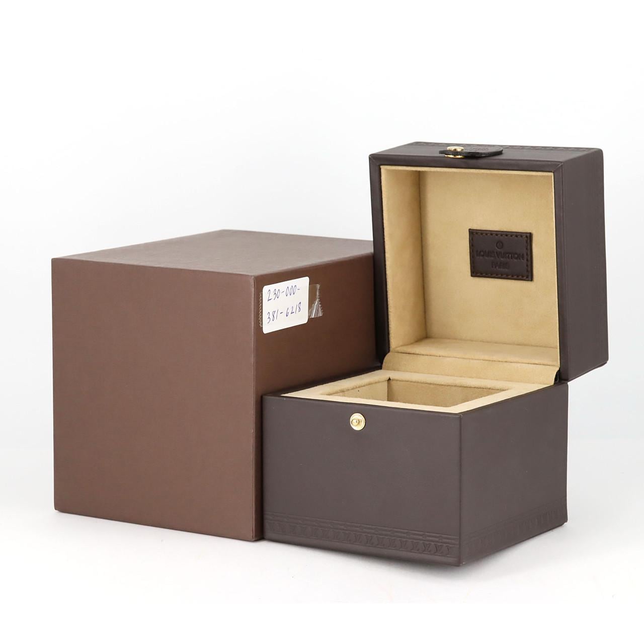 【ノーメンテナンス還元価格】ルイヴィトン タンブールクロノヴォワイヤージュⅡ LIMITED Q102C SS 自動巻