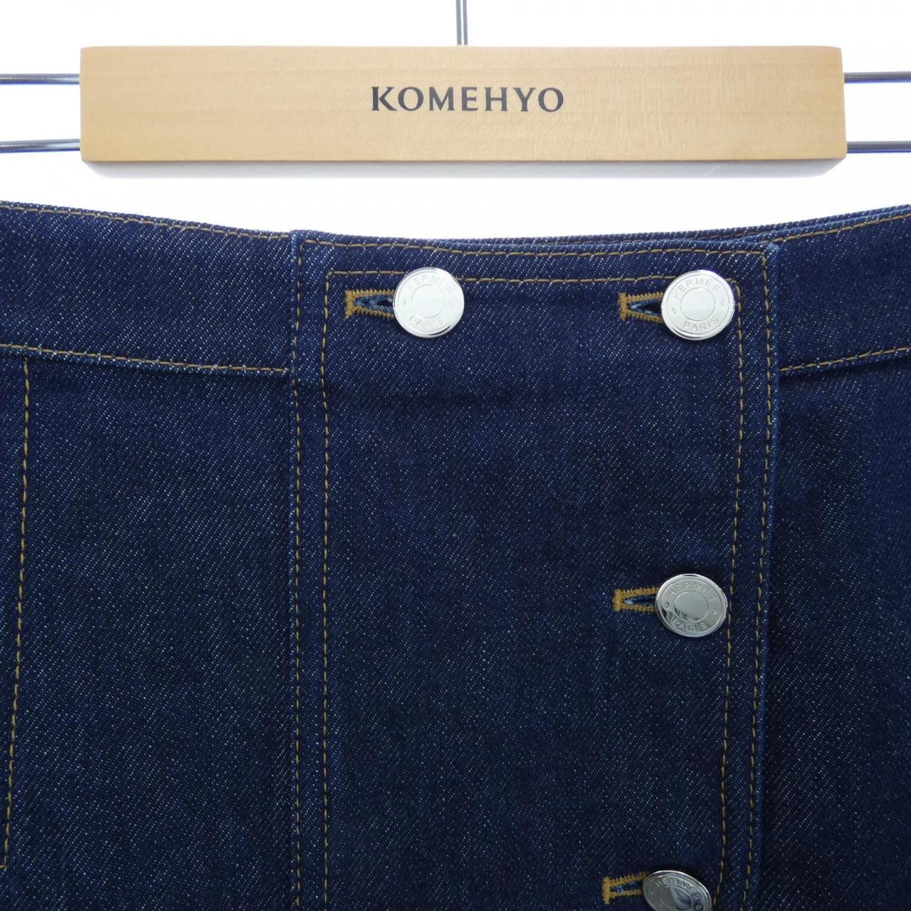 エルメス HERMES クルードセル *17-7303 スカート