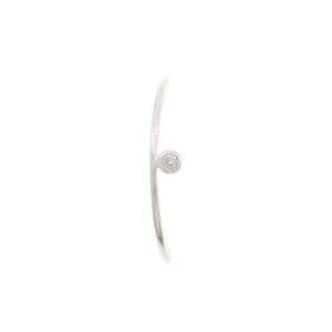 ヒロタカ ピアス 0.06CT 片耳