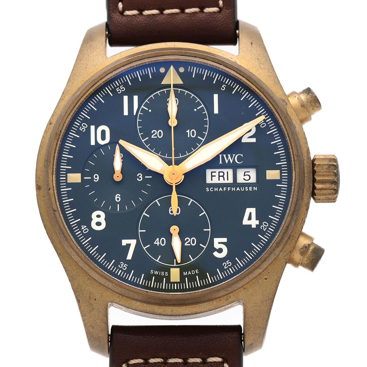 【ノーメンテナンス還元価格】IWC パイロットウォッチ･クロノグラフ･スピットファイア IW387902 ブロンズ 自動巻