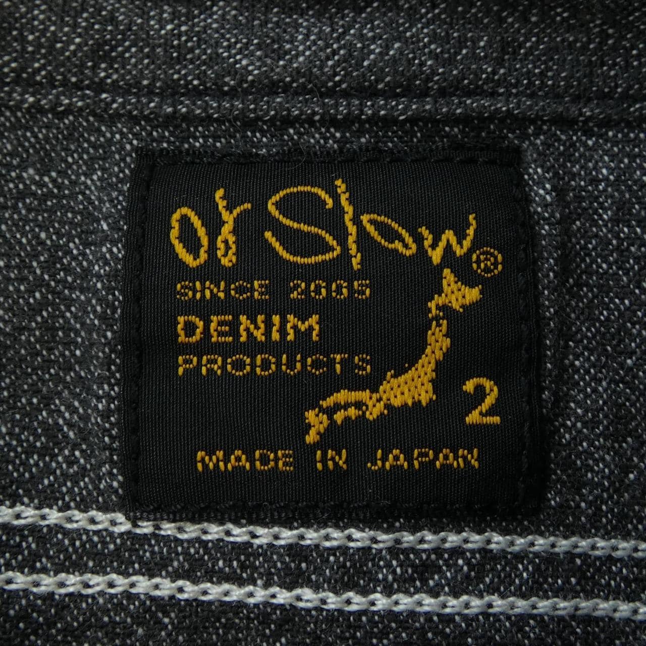 オアスロウ OR SLOW シャツ