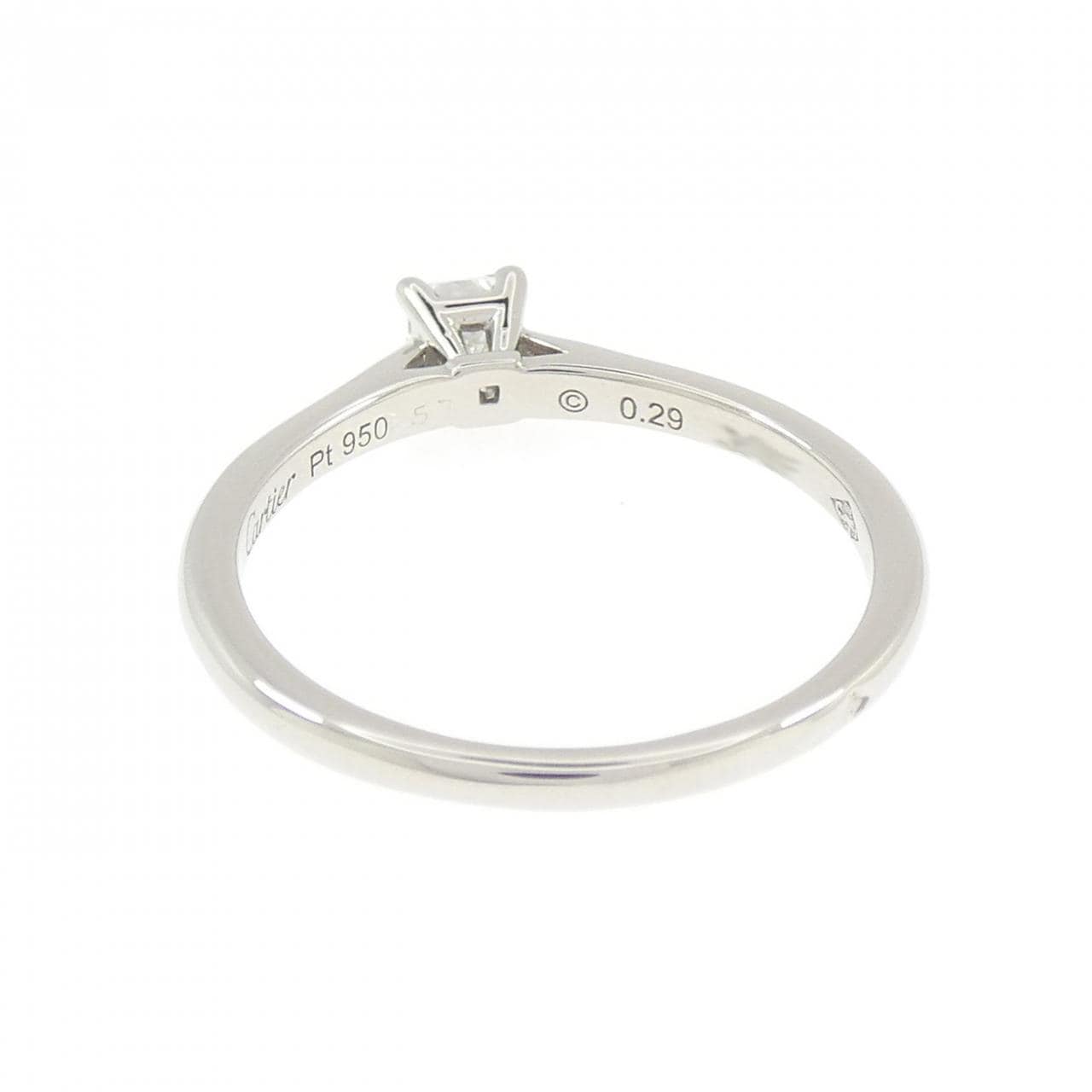カルティエ ダイヤモンド リング 0.29CT