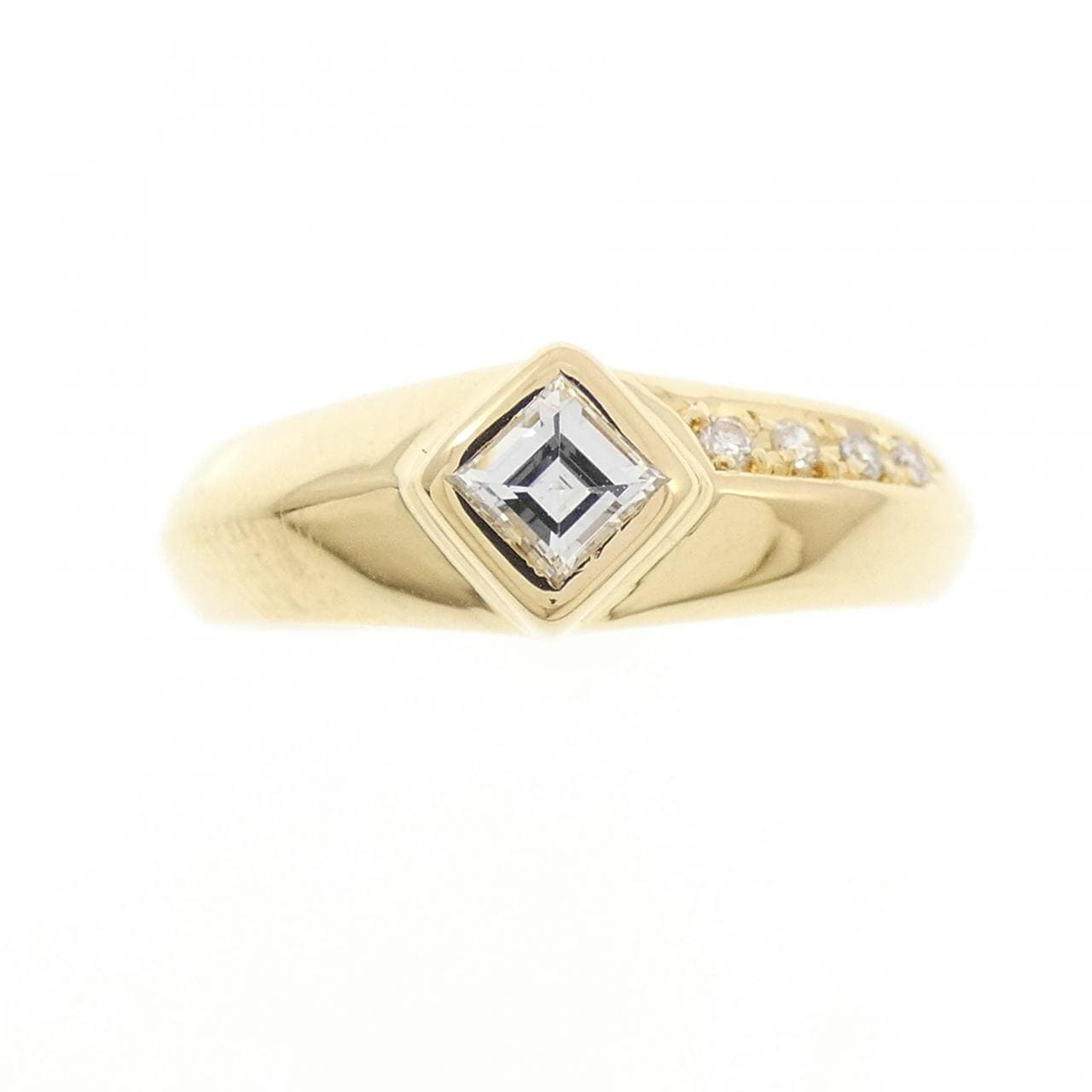 K18YG ダイヤモンド リング 0.16CT