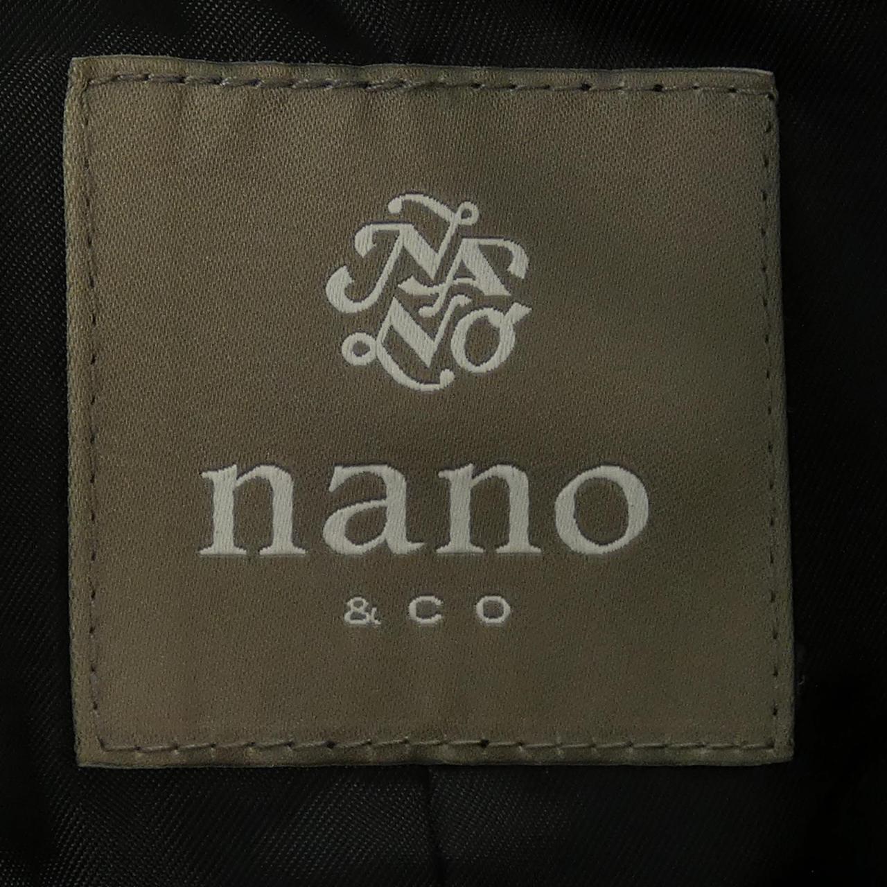 ナノユニバース NANO UNIVERSE レザージャケット