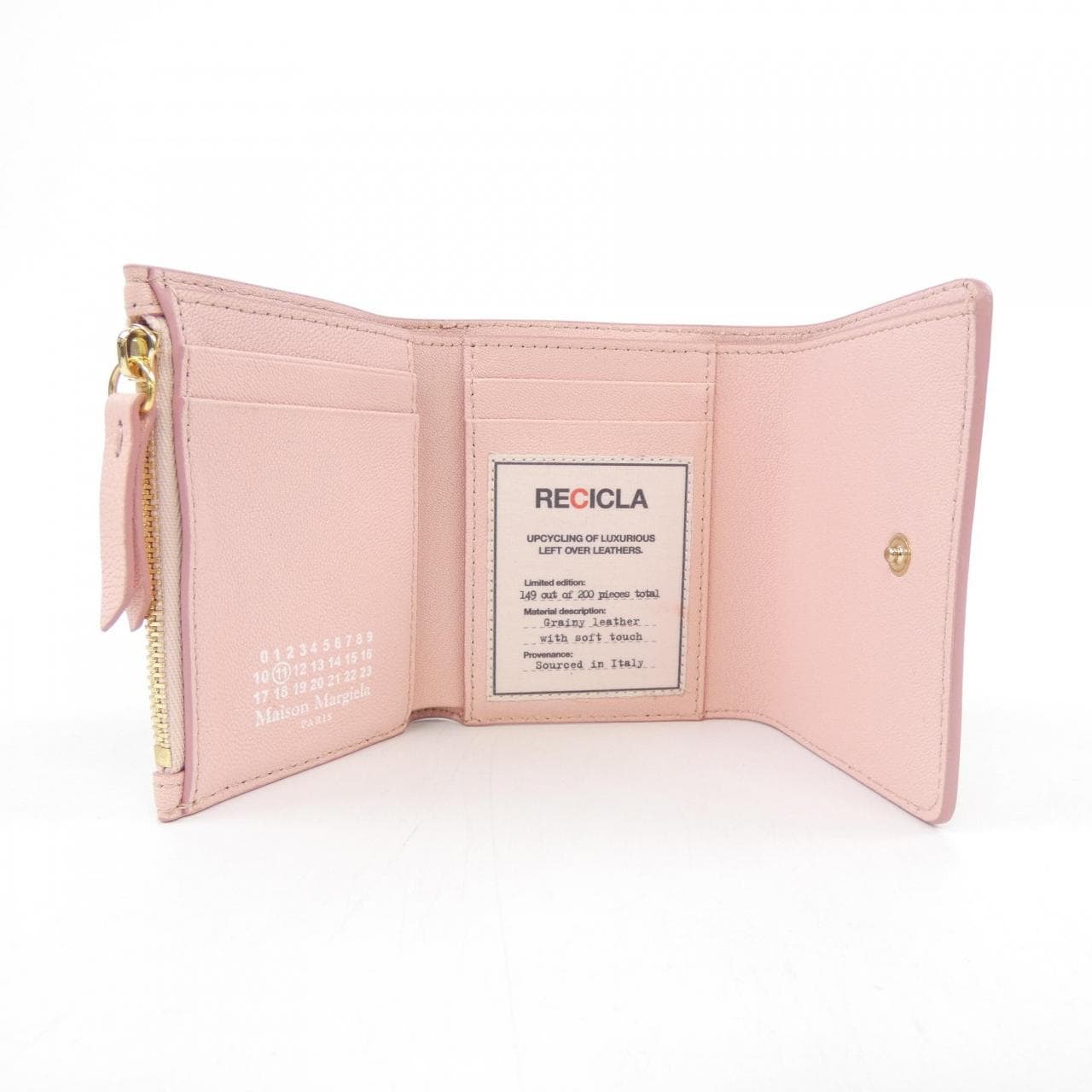 メゾンマルジェラ Maison Margiela RECICLA 4ステッチ 三つ折り SA3U10010 WALLET