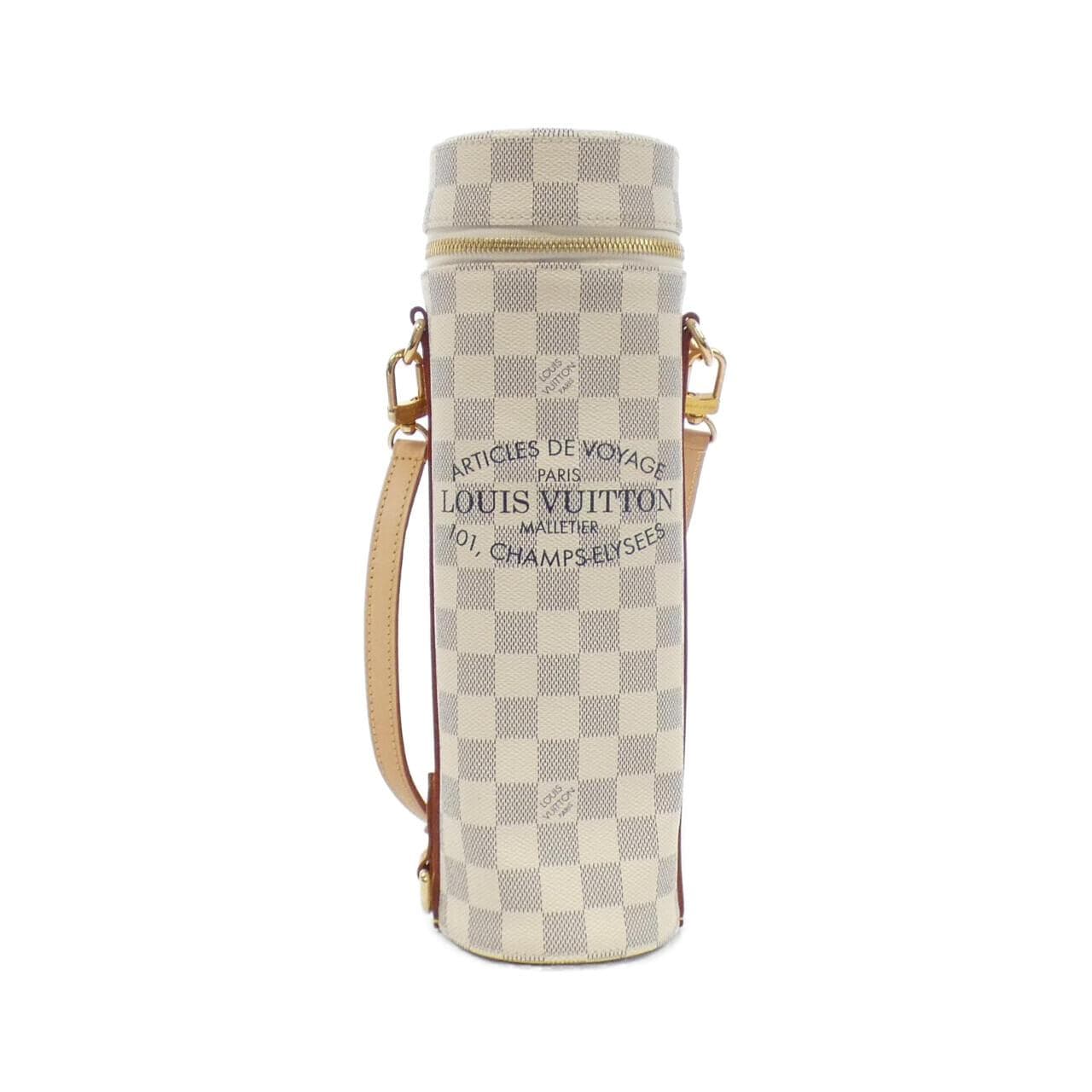 LOUIS VUITTON Damier Azur Porte Buteil GI0373 包瓶盒