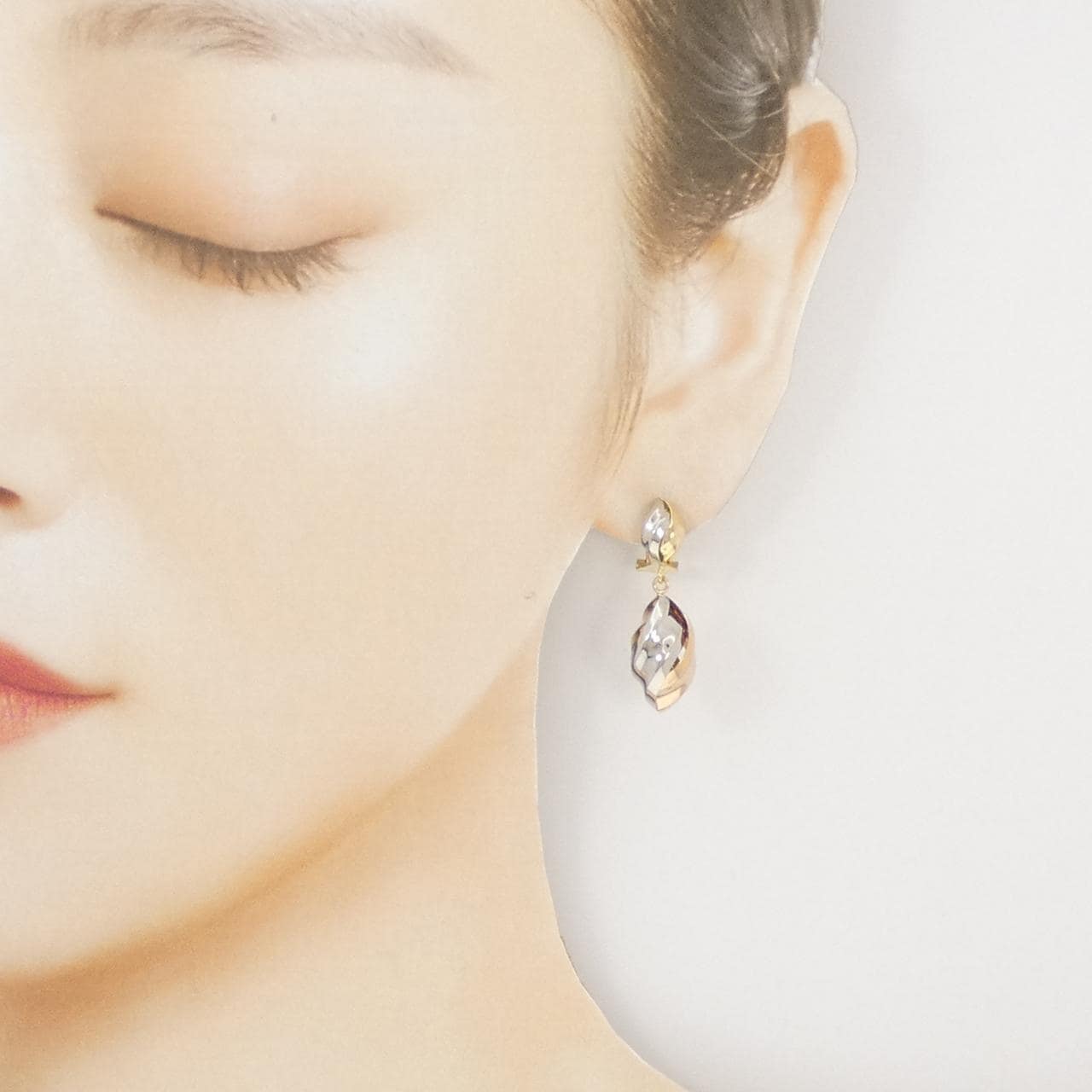 K18YG/PT900/K18PG ピアス