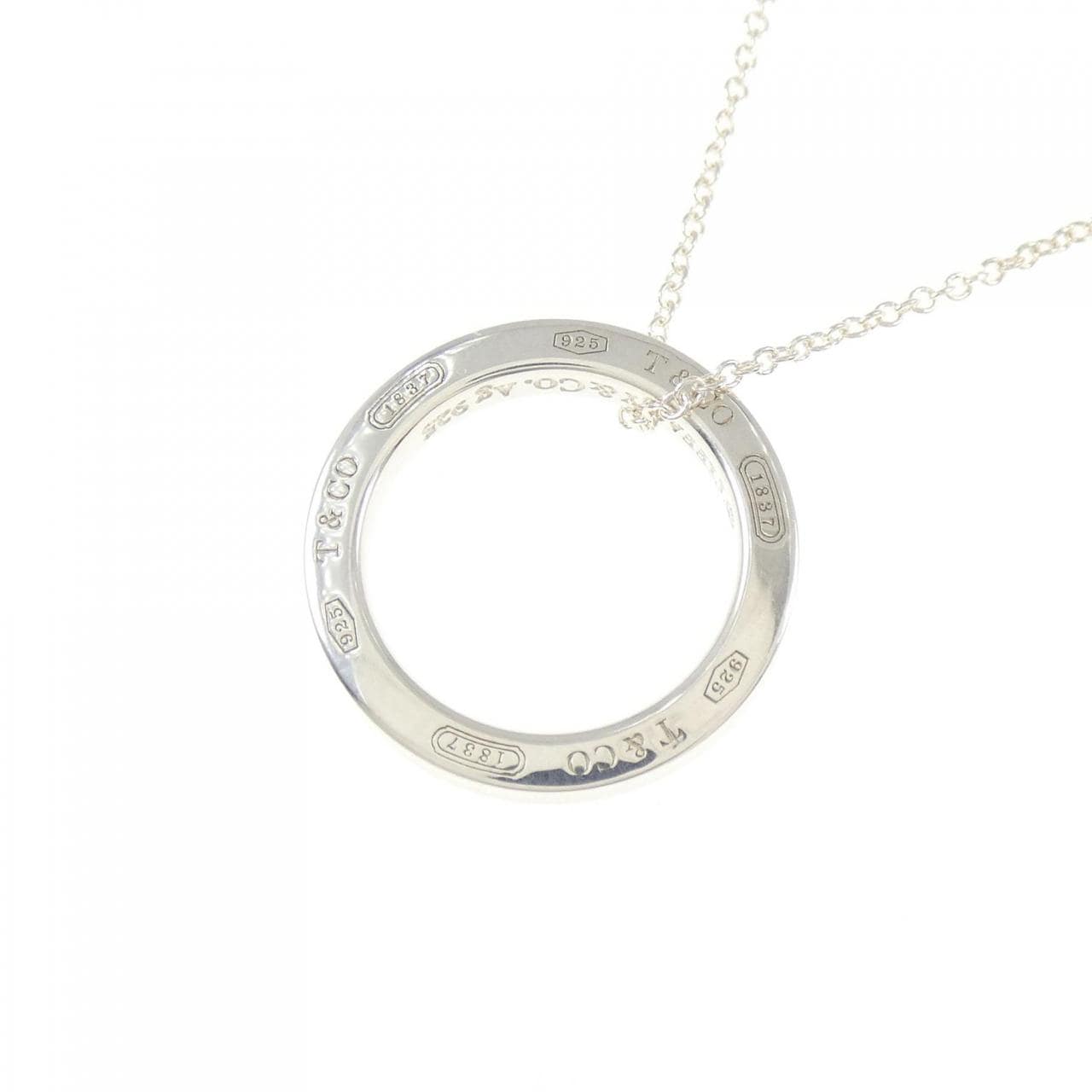 ティファニー 1837 サークル ミディアム ネックレス