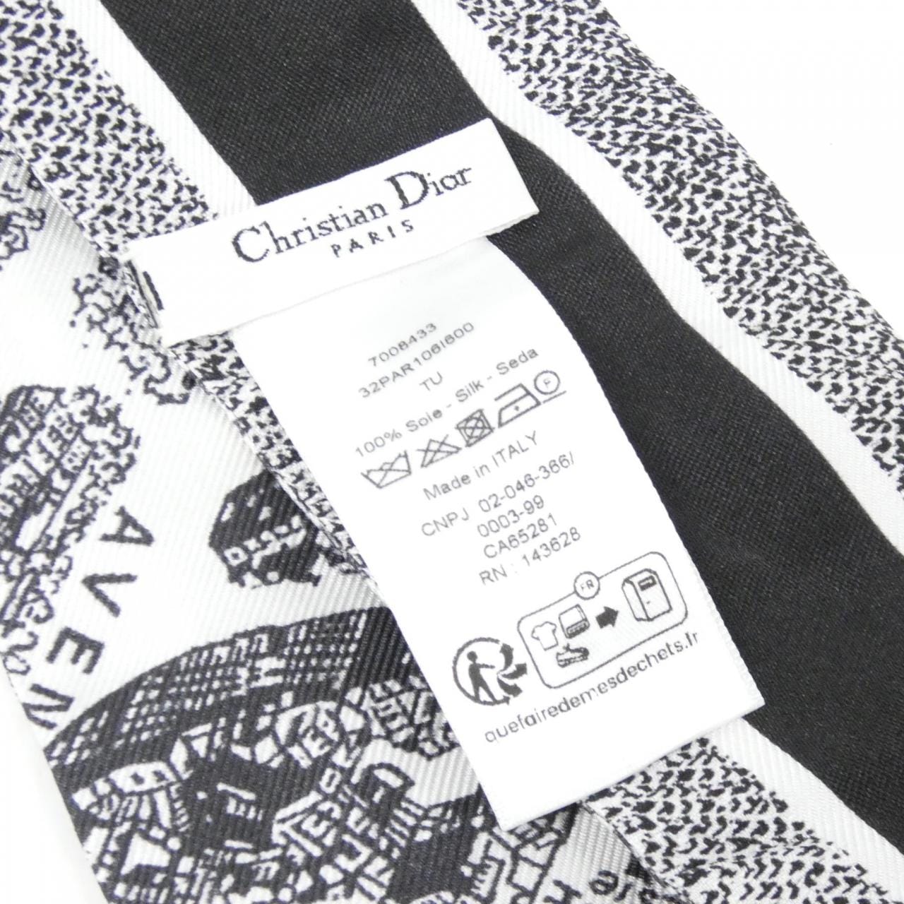 クリスチャンディオール PLAN DE PARIS 32PAR106I600 スカーフ