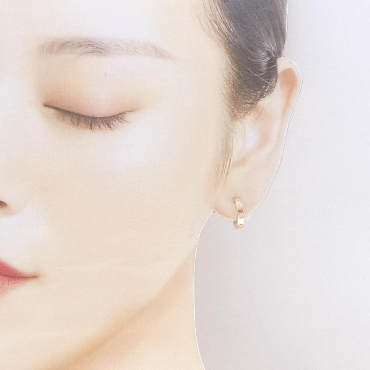 カルティエ ミニラブ ピアス