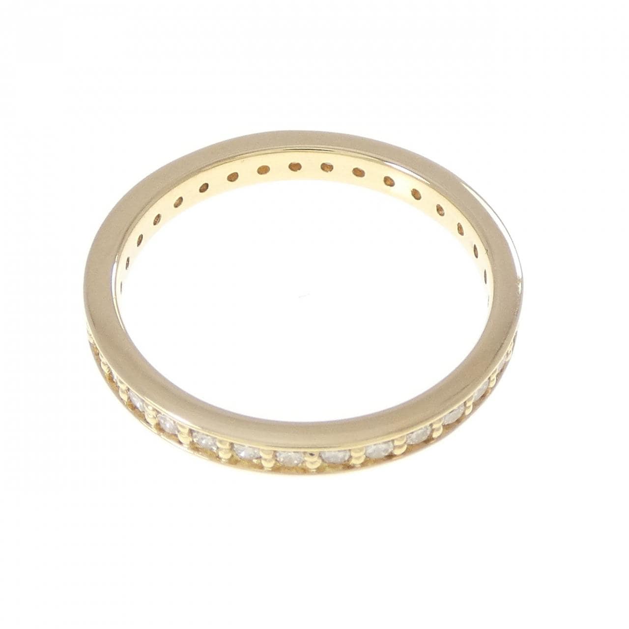 K18YG フルエタニティ ダイヤモンド リング 0.51CT
