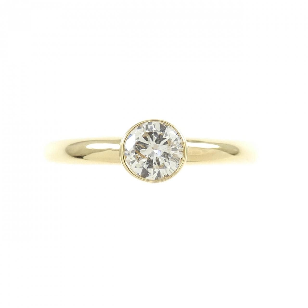 K18YG ダイヤモンド リング 0.318CT