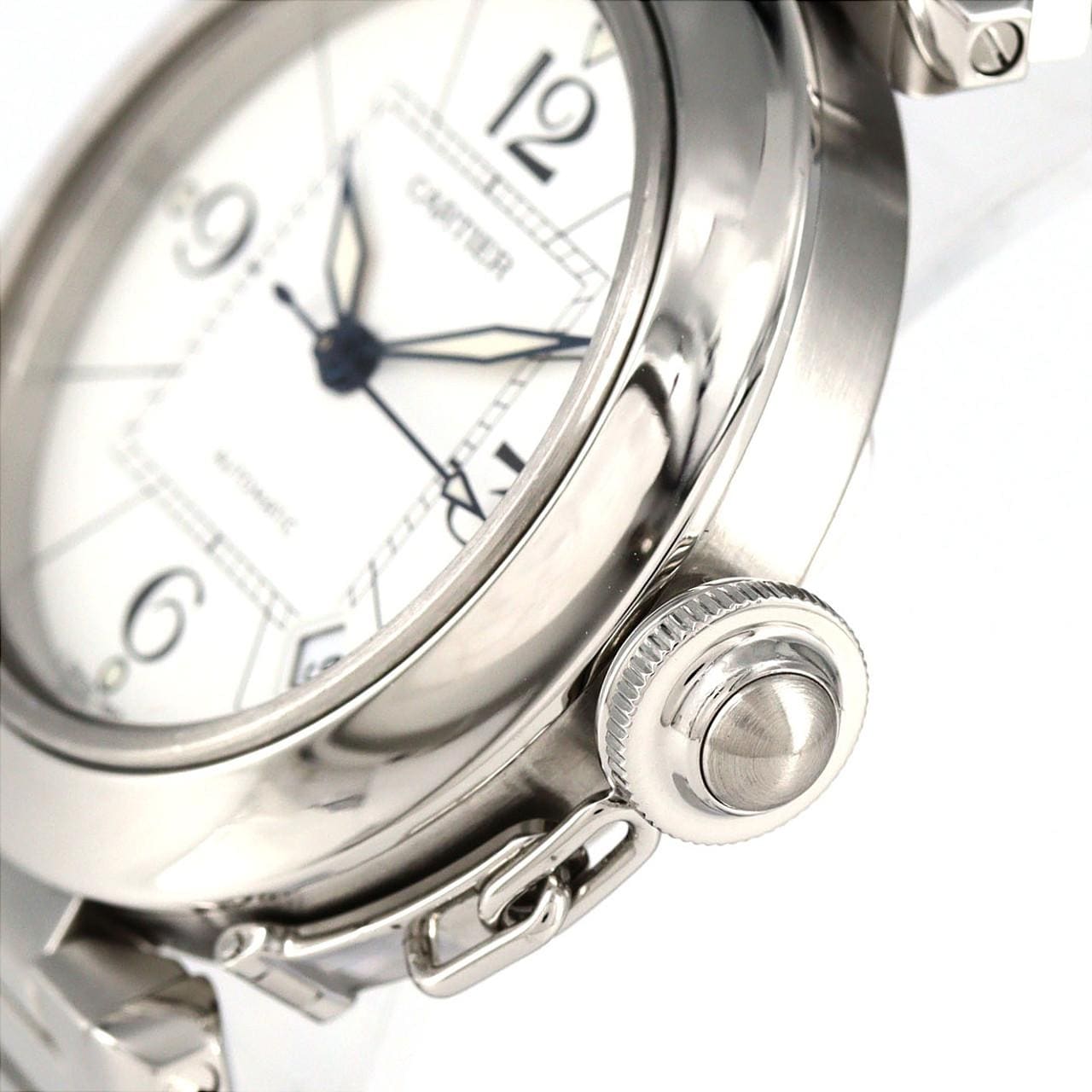 カルティエ パシャC W31074M7 SS 自動巻