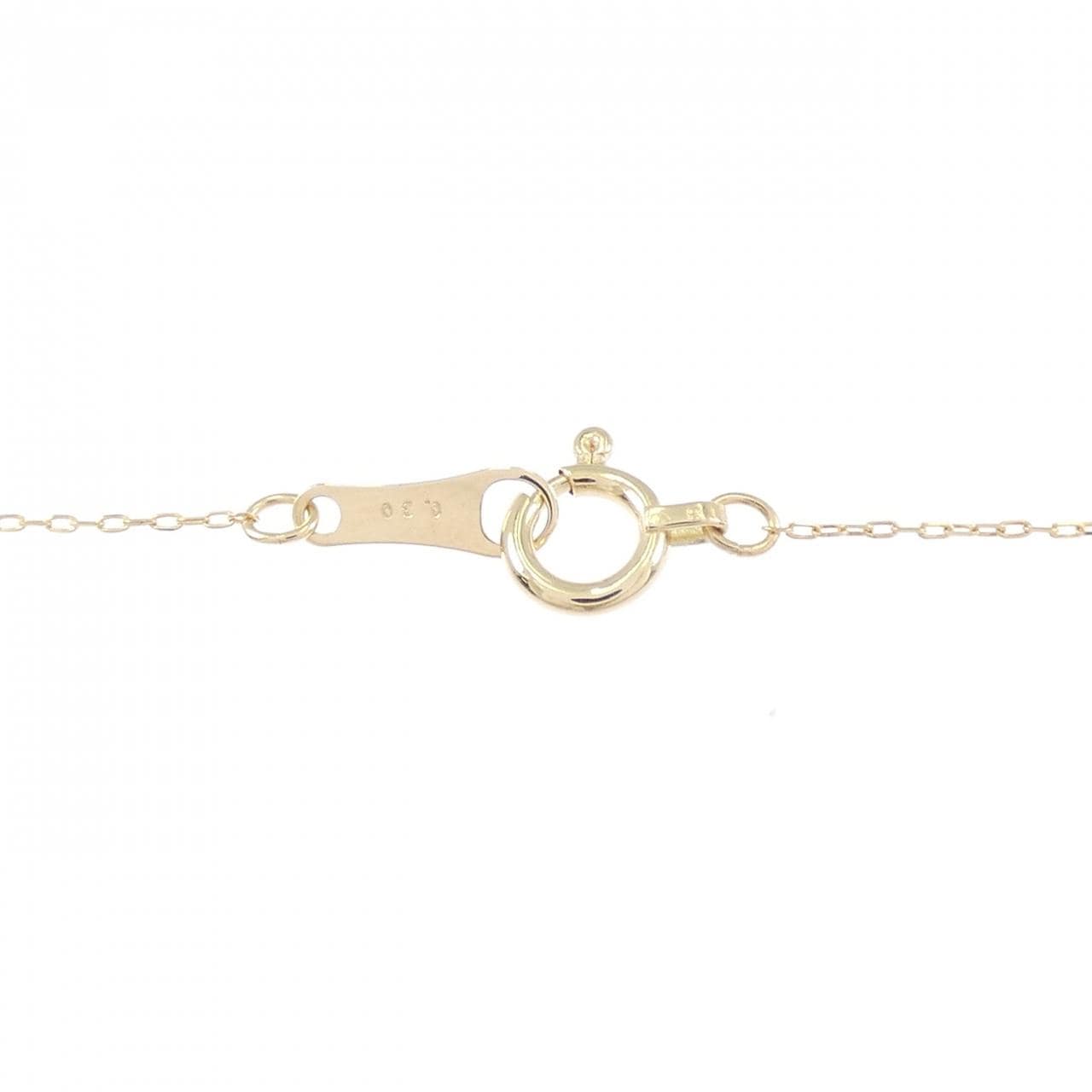 K18YG ダイヤモンド ネックレス 0.30CT