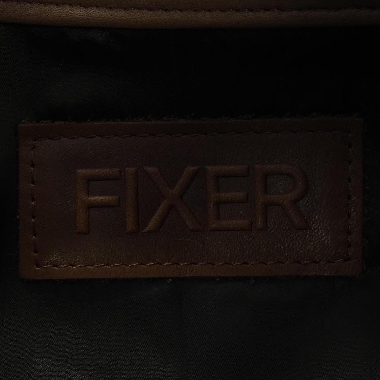 FIXER F-01 レザーライダースジャケット